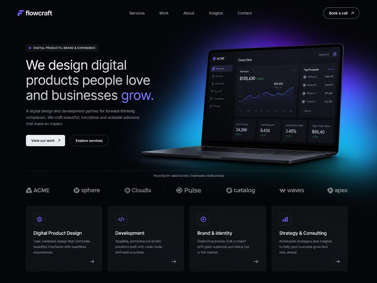After website voorbeeld